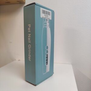 Rucacio Pet Nail Grinder trimmer tool dog cordless grooming 3 speed 2 heads